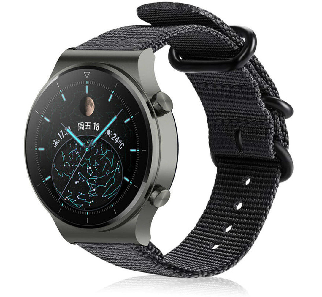 huawei-watch-gt-2-pro-nylon-gesp-band-zwart