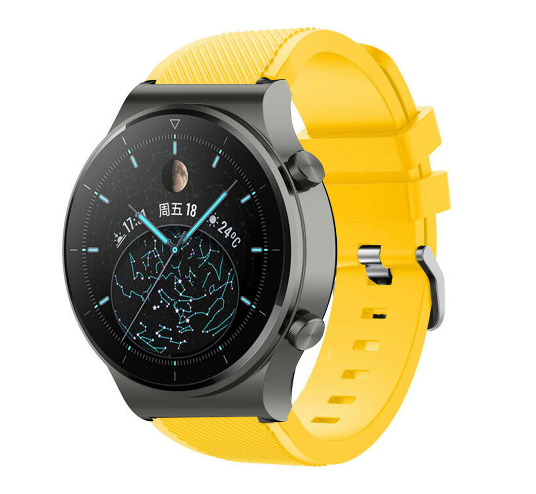 huawei-watch-gt-2-pro-siliconen-bandje-geel