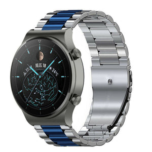 huawei-watch-gt-2-pro-stalen-band-zilver-blauw