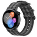 Huawei Watch GT 3 42mm Nylon Strap with Buckle (Black/Grey)