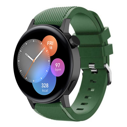 huawei-watch-gt-3-42mm-silikonarmband-gruen