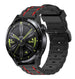 Huawei Watch GT 3 46mm Silicone Strap Tough (Black/Red)