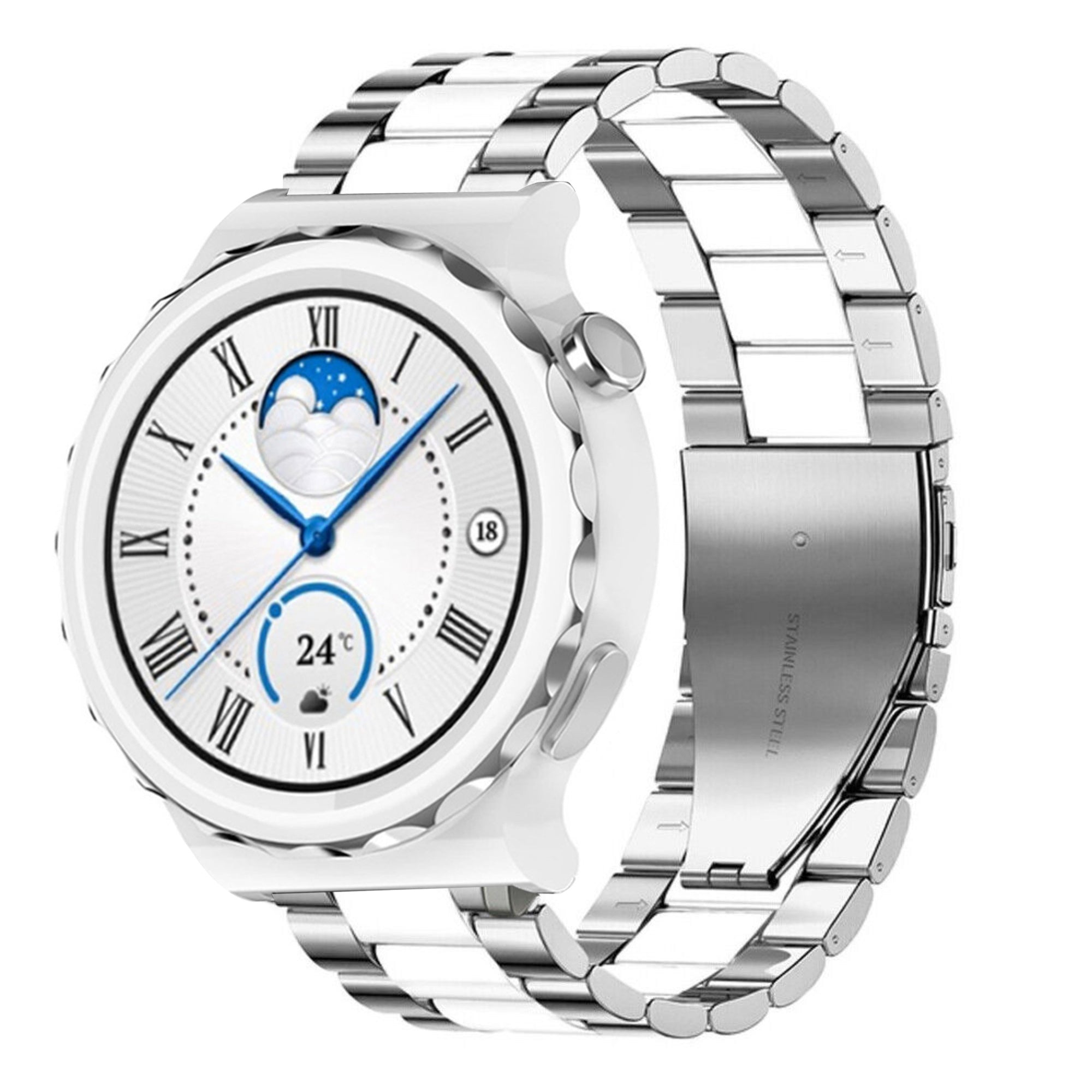 huawei-watch-gt-3-pro-43mm-stalen-band-zilver-wit