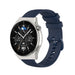 Huawei Watch GT 3 Pro 46mm Premium Silicone Strap (Dark Blue)