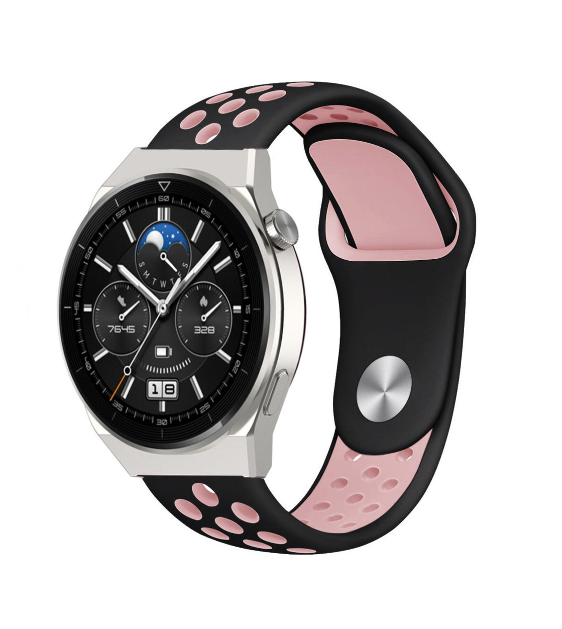 huawei-watch-gt-3-pro-46mm-sport-bandje-zwart-roze