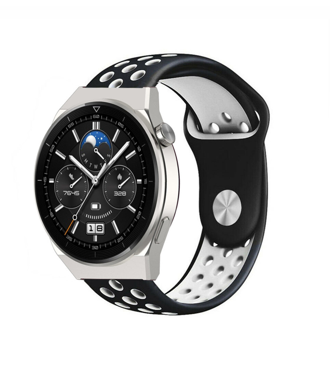 huawei-watch-gt-3-pro-46mm-sport-bandje-zwart-wit