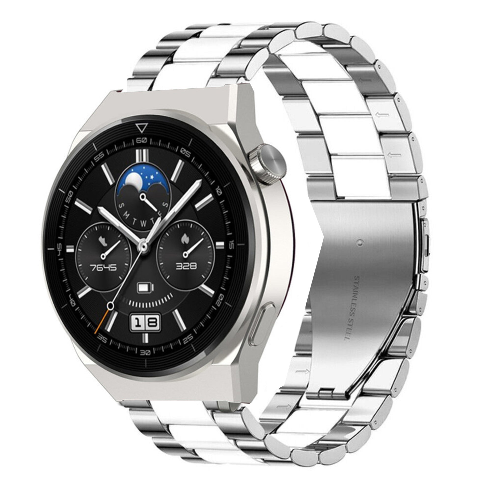 huawei-watch-gt-3-pro-46mm-stalen-band-zilver-wit