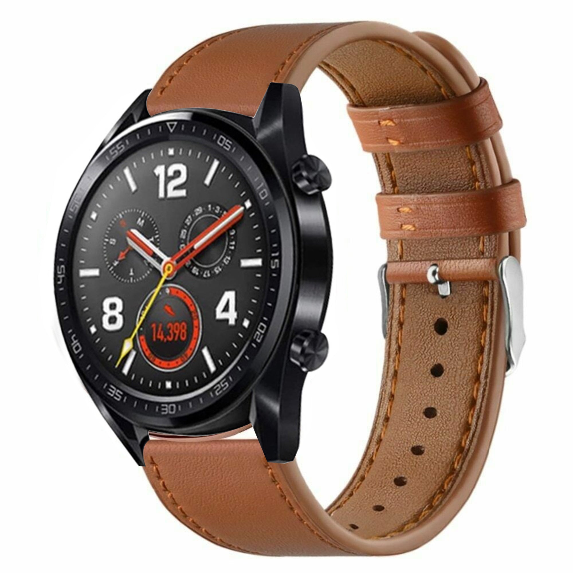 huawei-watch-gt-leren-bandje-bruin