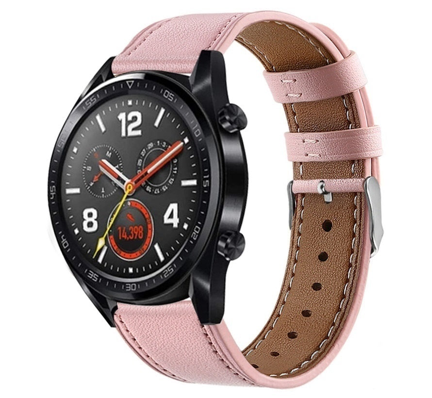 huawei-watch-gt-leren-bandje-roze