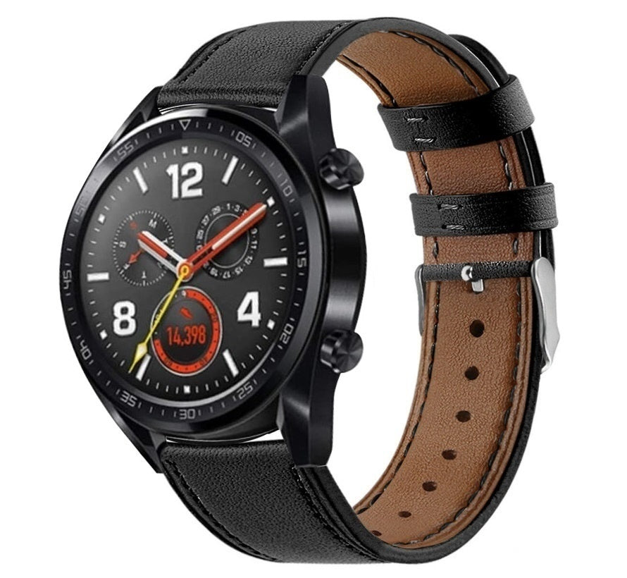 huawei-watch-gt-leren-bandje-zwart