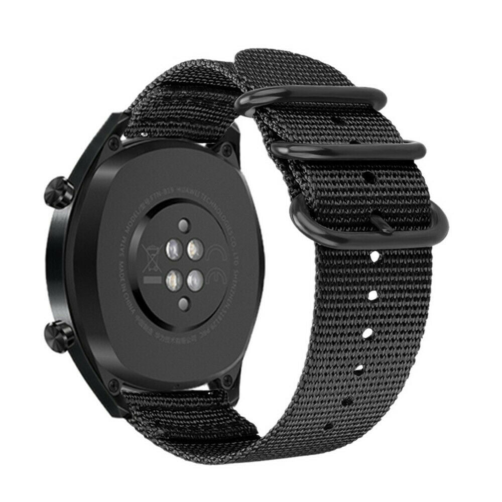 Withings ScanWatch 2 - 42mm Nylon Buckle Strap (Black)