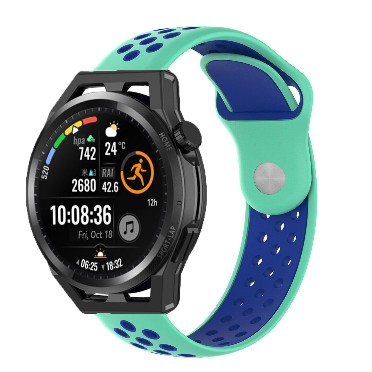 huawei-watch-gt-runner-sport-band-aqua-blauw