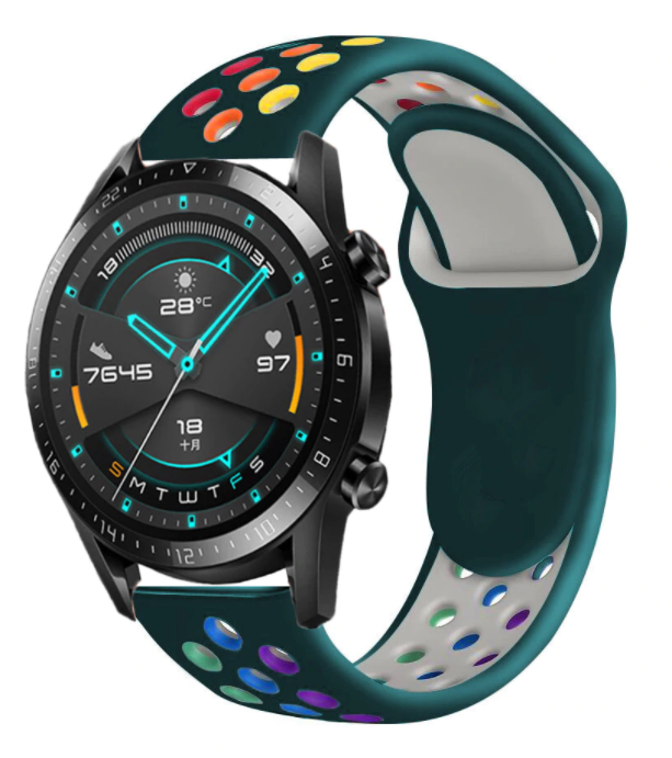 huawei-watch-gt-sport-band-dennengroen-regenboog