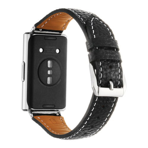 Huawei Band 11 Leather Strap (Black)
