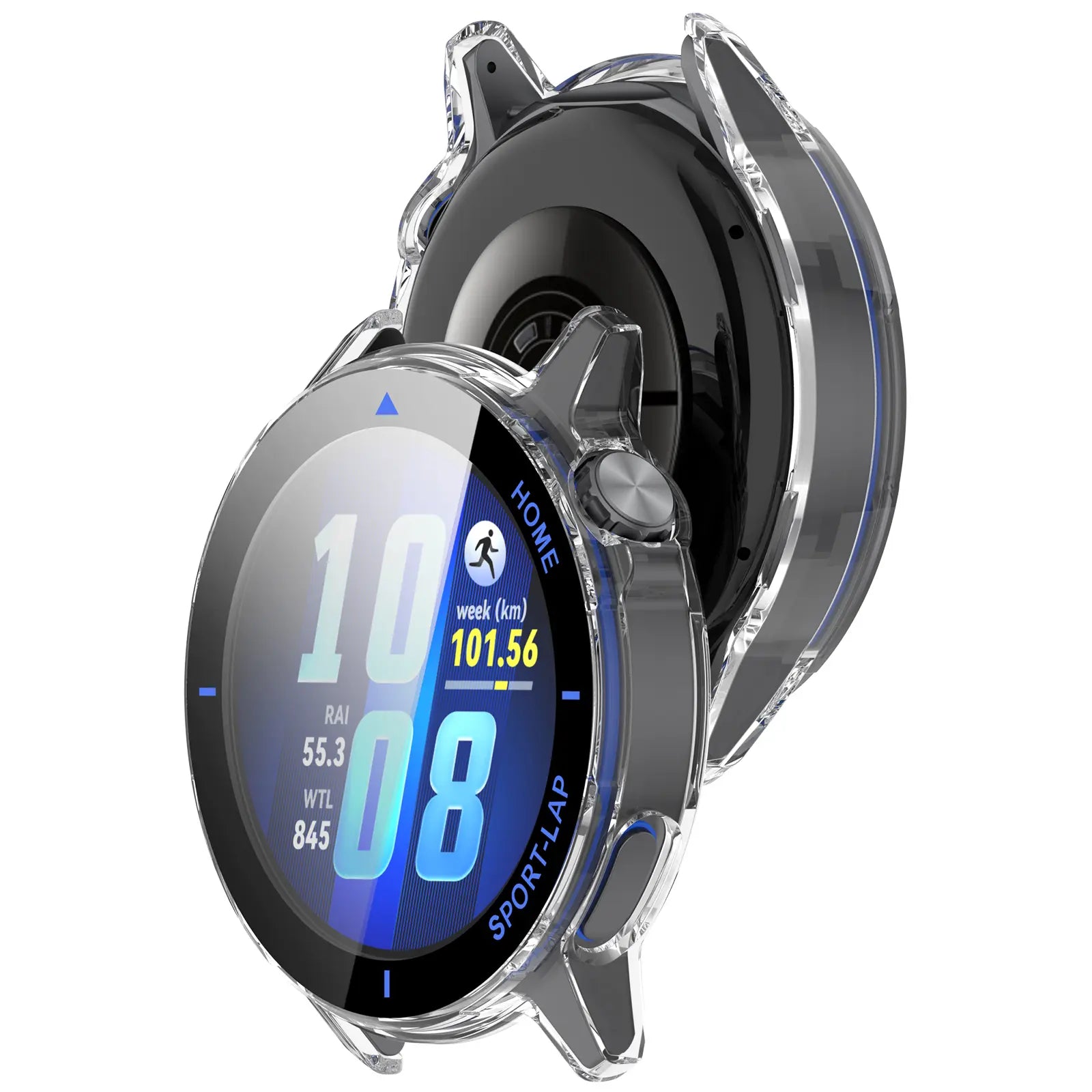 Huawei Watch GT Runner 2 PC Case with Glass (Blue)