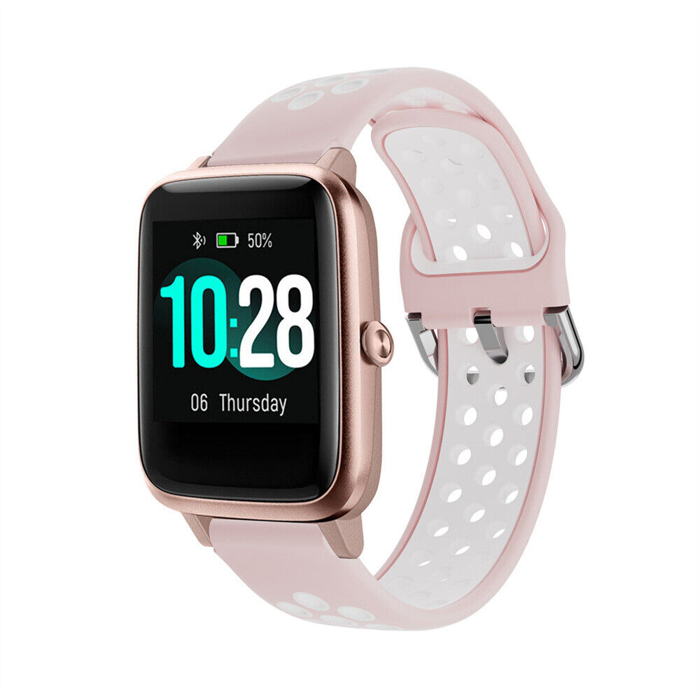 ID205L Sport Strap (Bright Pink/White)
