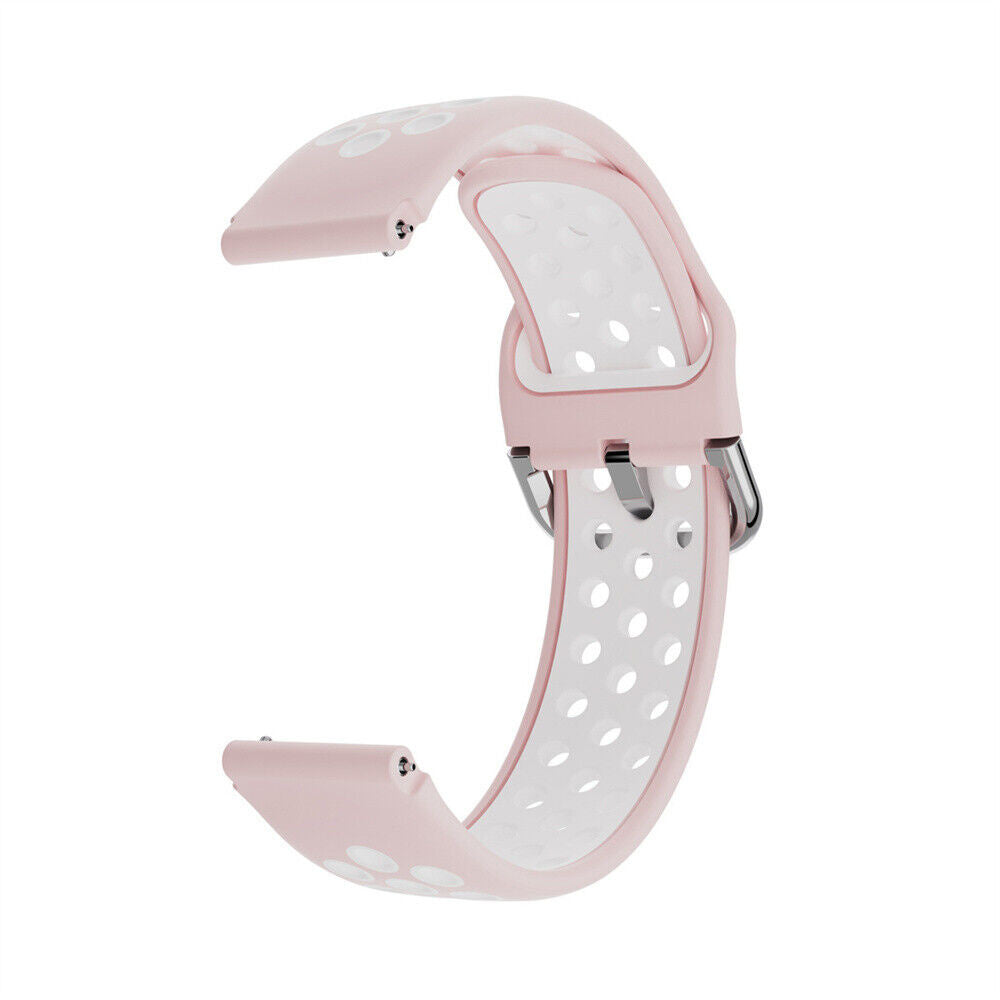 ID205L Sport Strap (Bright Pink/White)