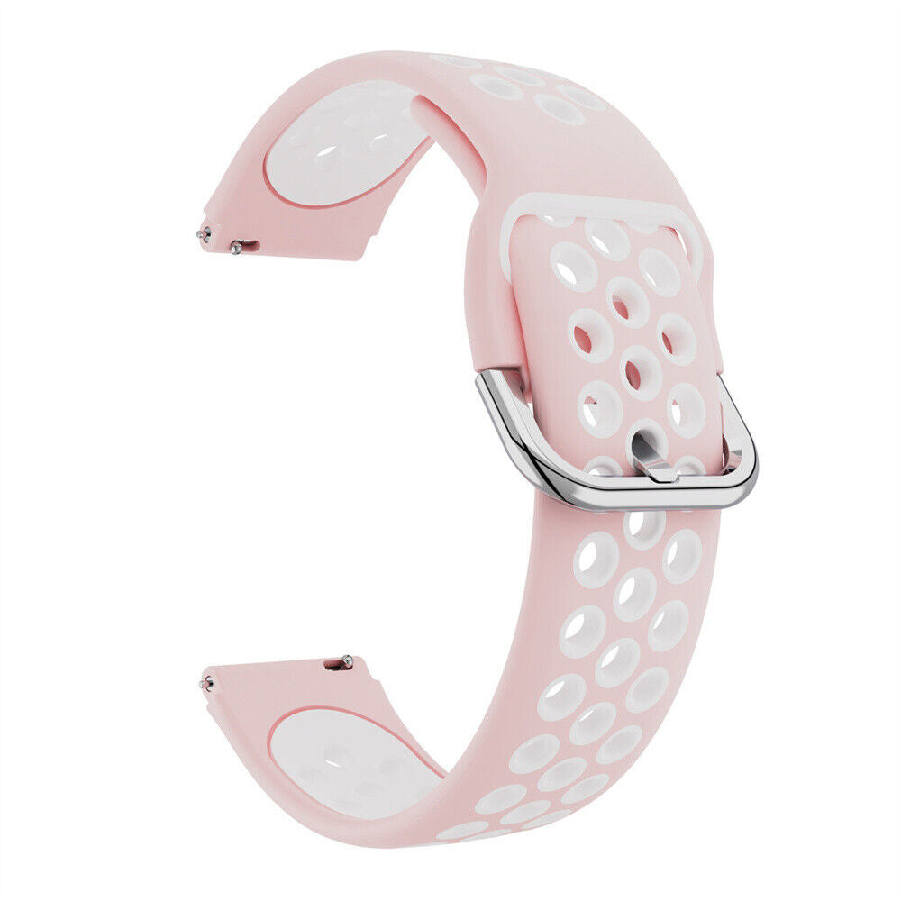 ID205L Sport Strap (Bright Pink/White)