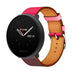 Polar Ignite 3 Leather Strap (Bright Pink/Dark Brown)