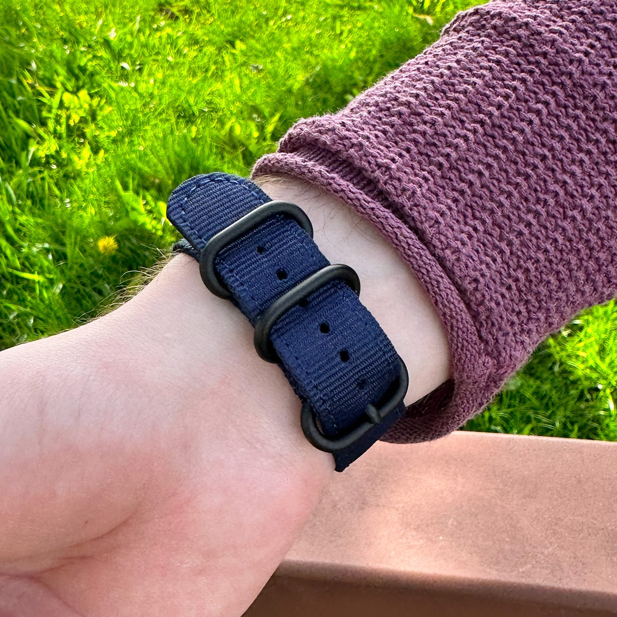 Amazfit GTS 4 Nylon Buckle Strap (Blue)