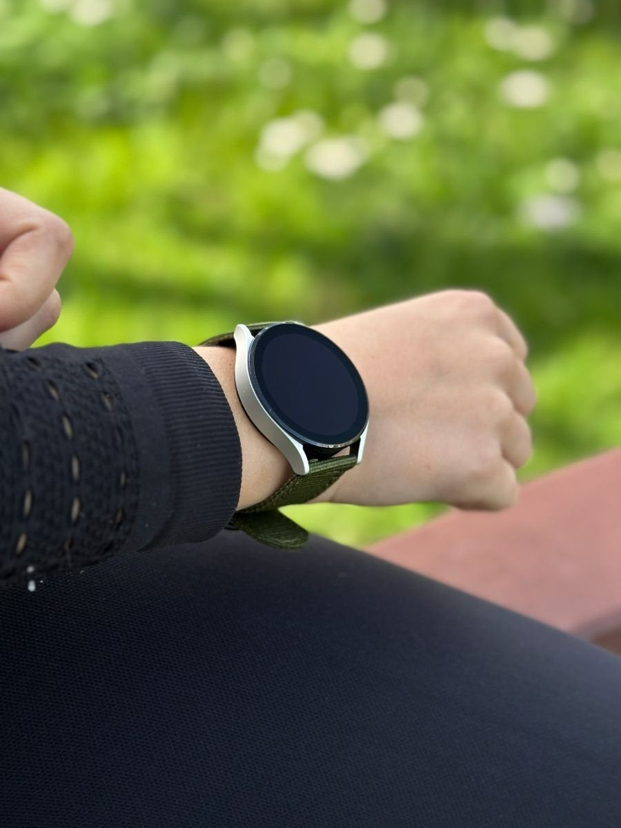 Samsung Galaxy Watch 40mm Nylon Strap with Buckle (Green)