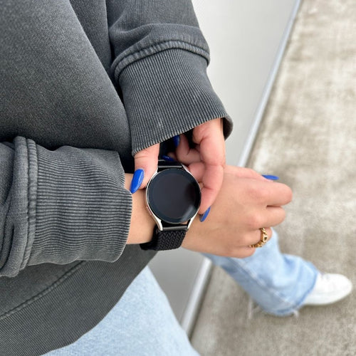 OnePlus Watch 3 Adjustable Woven Strap (Black)