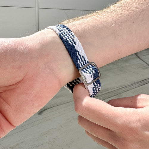 Amazfit Active 2 Adjustable Braided Strap (Blue/White)