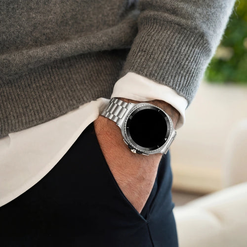 Samsung Galaxy Watch 8 - 40mm Steel Strap (Silver)