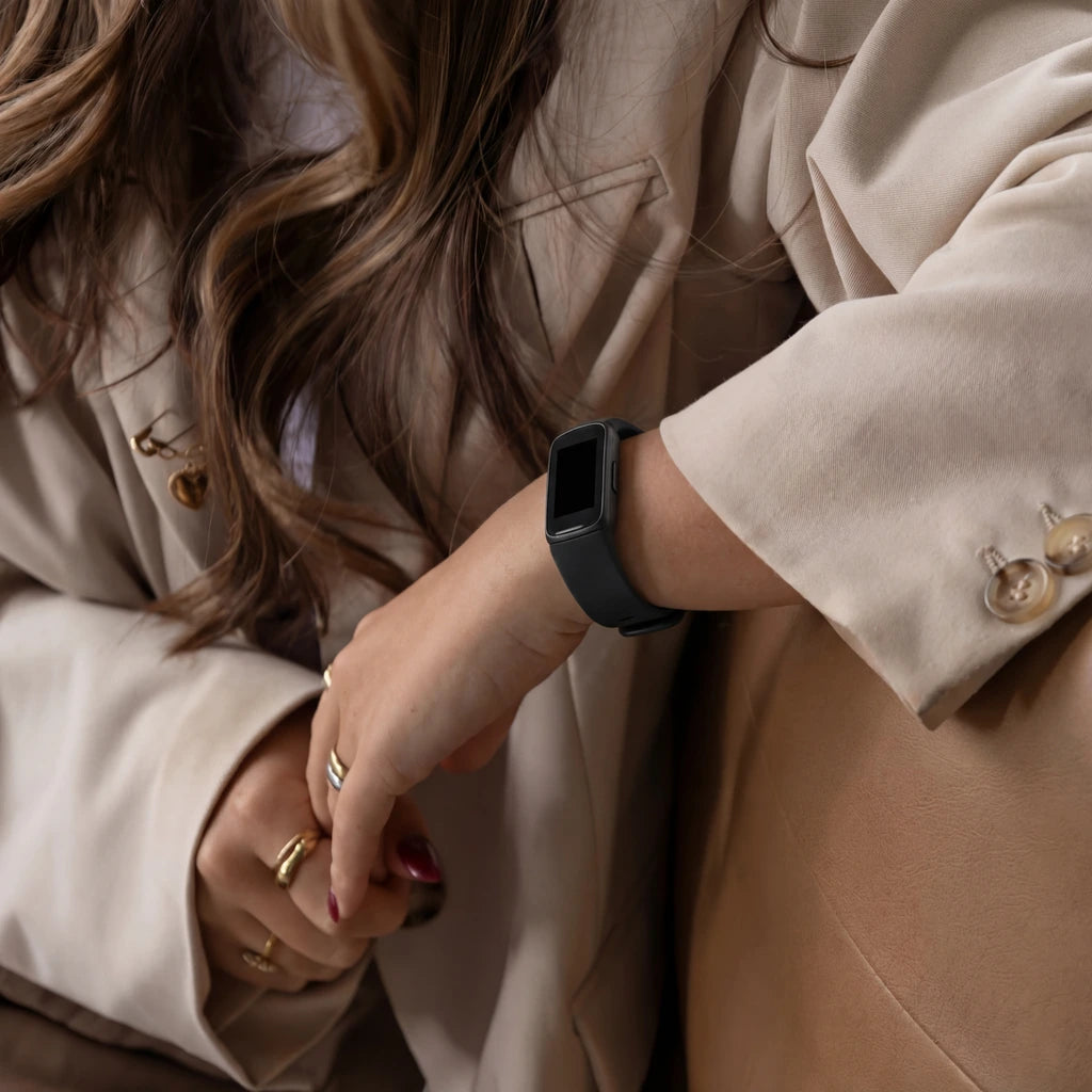 Fitbit Inspire Silicone Strap (Black)