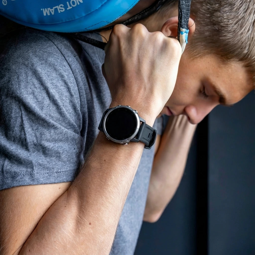 Garmin Fenix 7s Silicone Strap (Black)