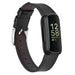 Fitbit Inspire 3 Leather Strap (Black)