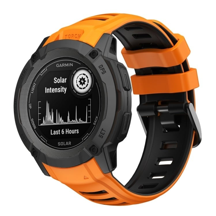 Garmin Instinct 2x Sport Strap (Orange/Black) - Main Image