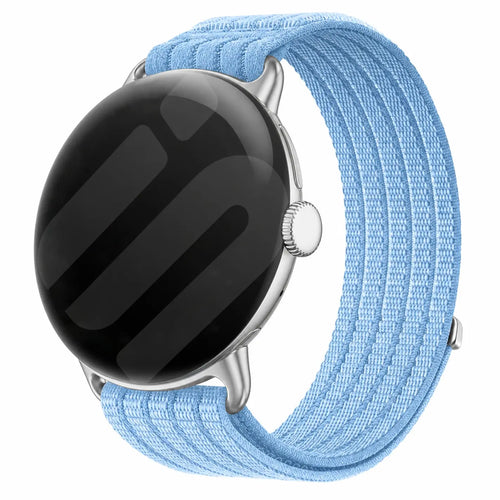 Google Pixel Watch 5 - 41mm Ultra Thin Nylon Strap (Light Blue)