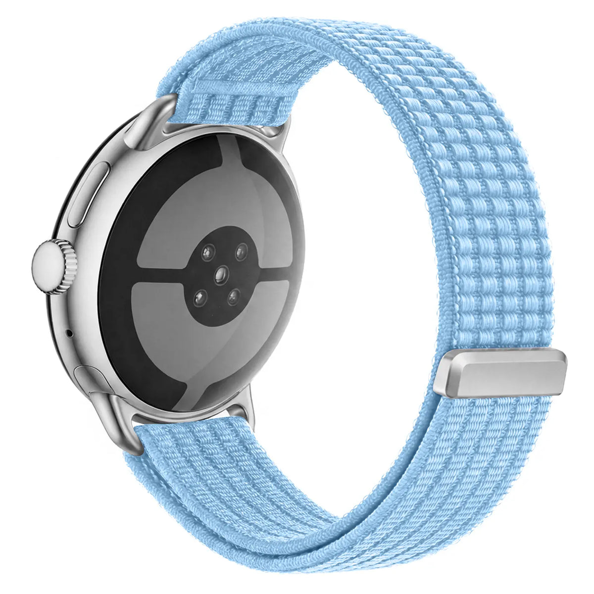 Google Pixel Watch 1/2 Ultra Thin Nylon Strap (Light Blue)