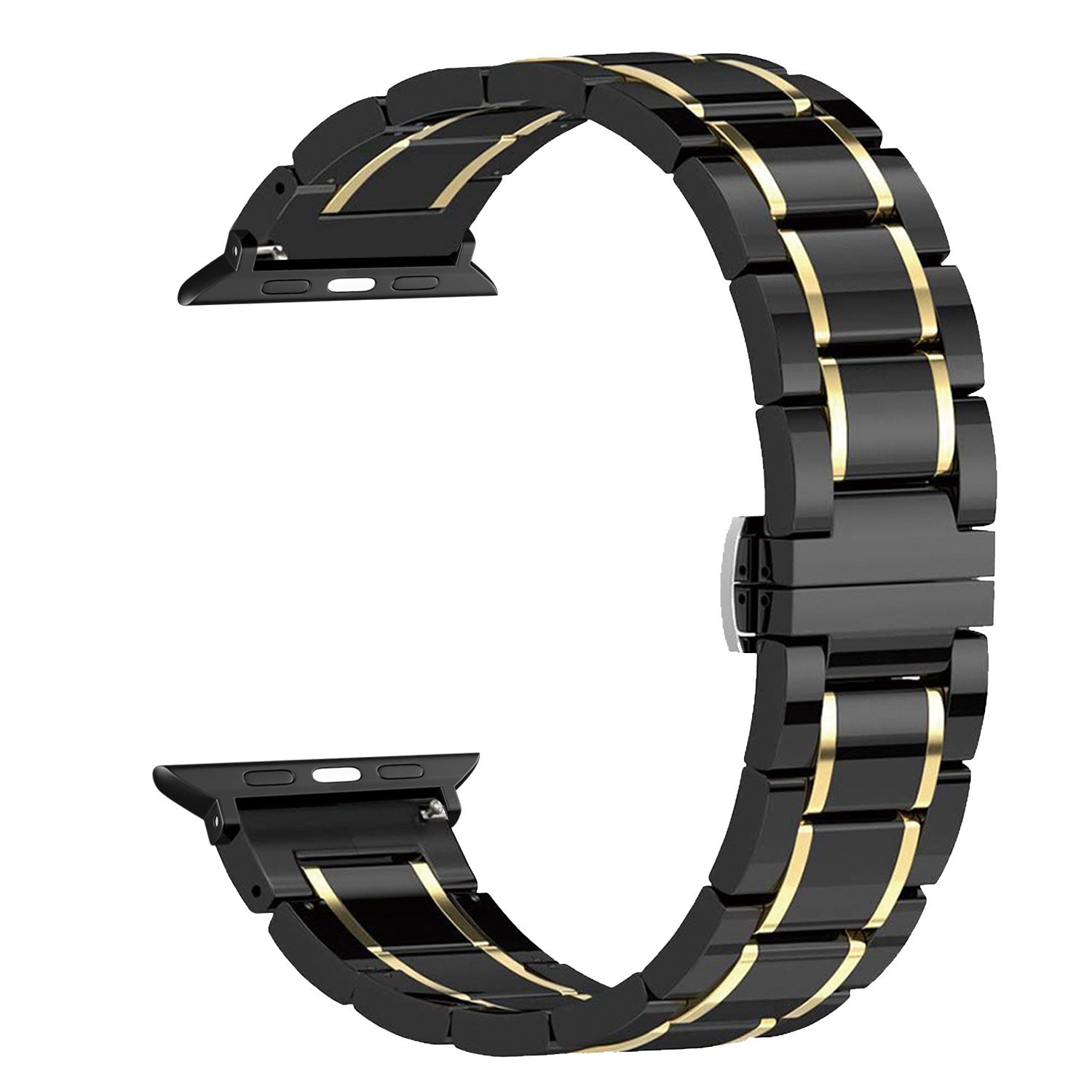 iwatch-keramik-armband-schwarz-gold