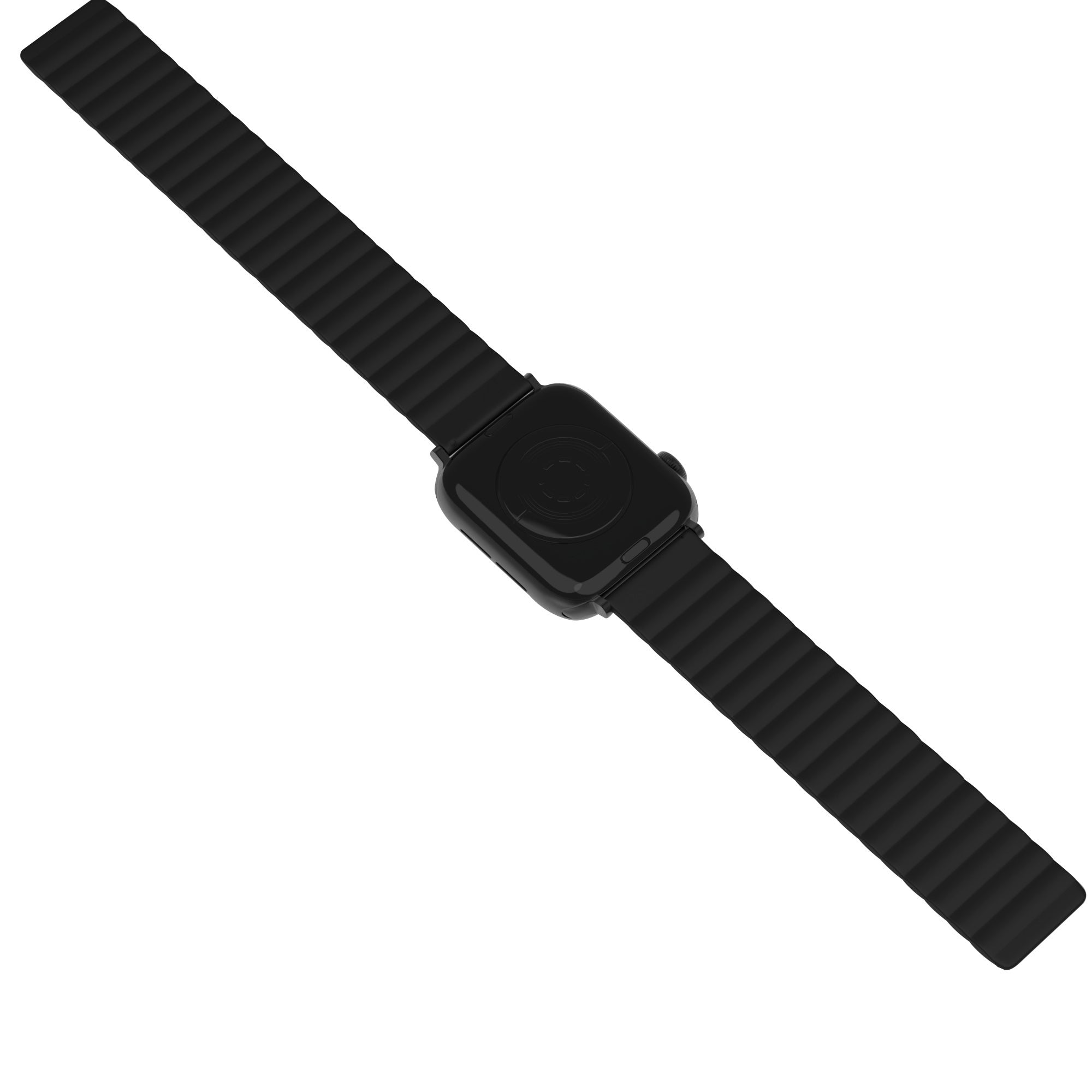 iwatch-magnetisches-silikonarmband-schwarz