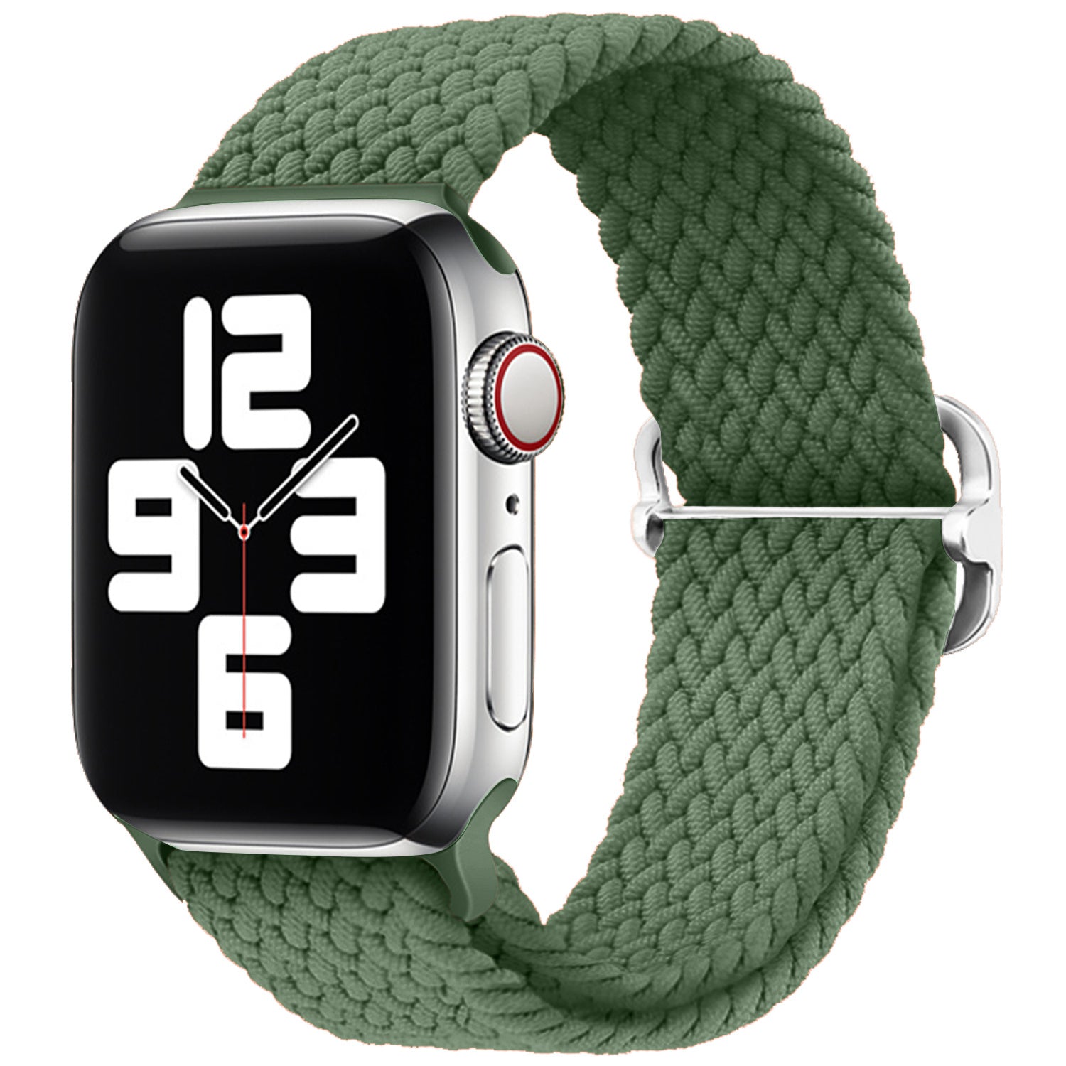 Apple Watch Braided Nylon Strap (Green) - Main Image