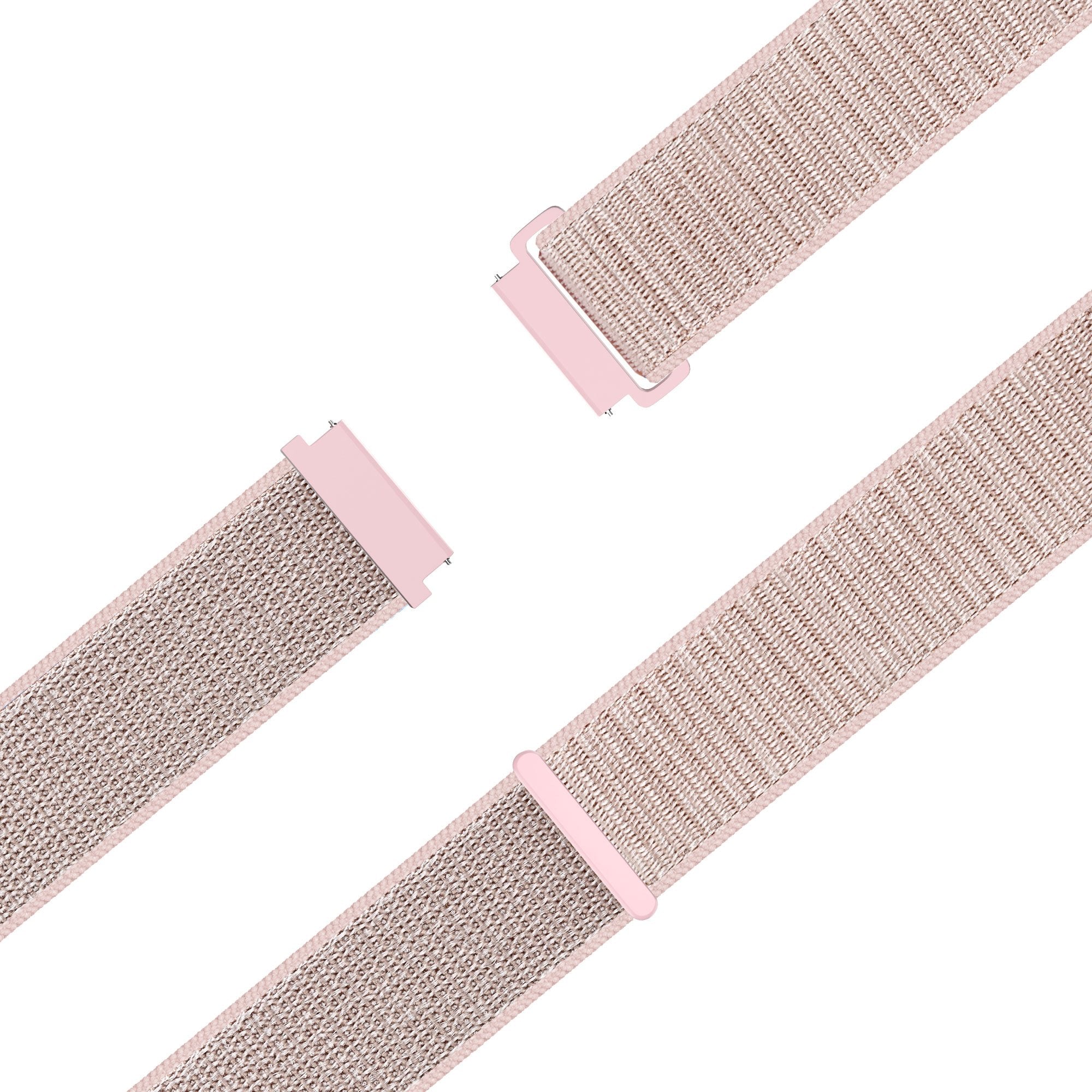 Bandz Garmin Forerunner 55 Nylon Loop Strap (Rose Gold)