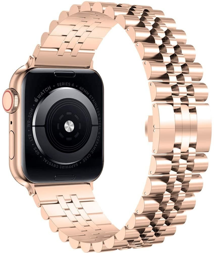 Apple Watch Steel Strap Jubilee (Rose Gold) - Main Image