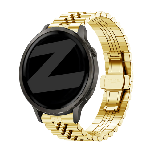 Bandz Garmin Venu 4 - 41mm Steel Strap 'Jubilee' (Gold)