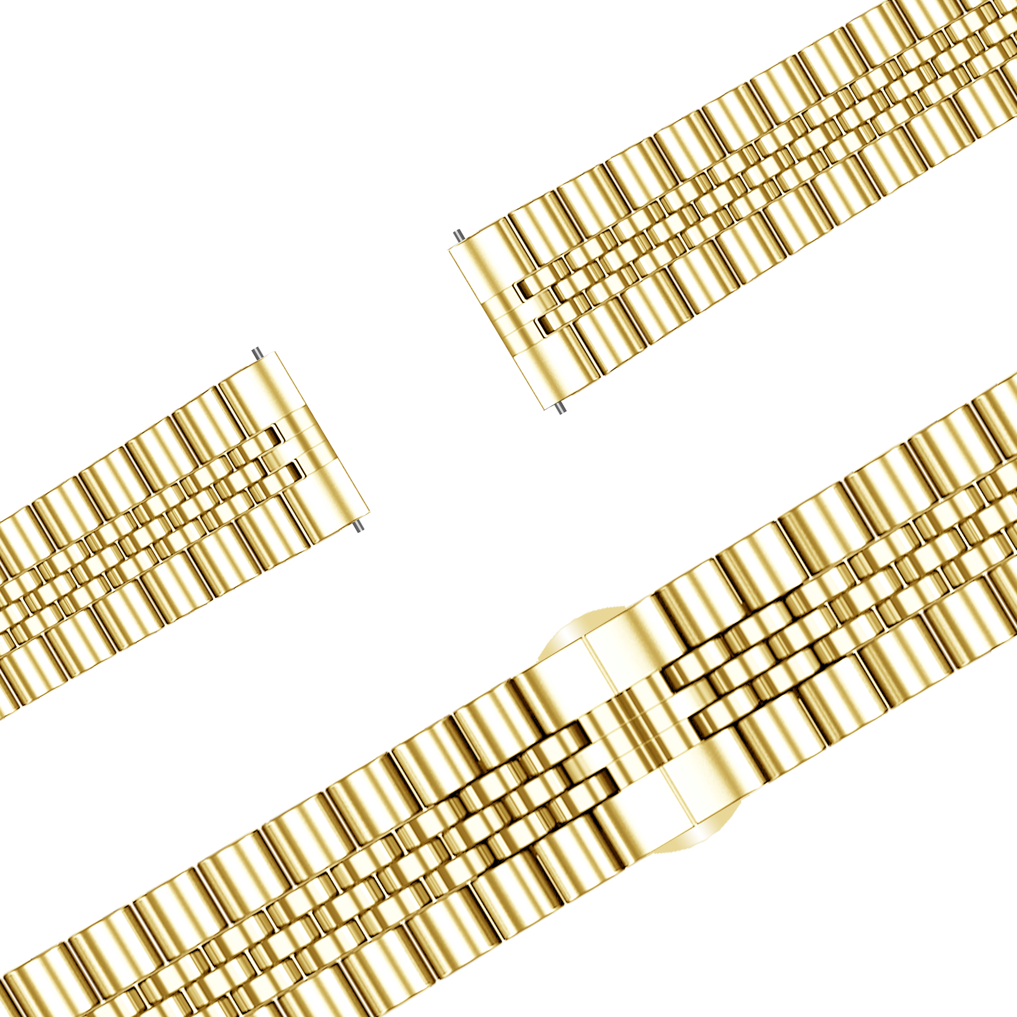 Bandz Garmin Venu 3s Steel Strap 'Jubilee' (Gold)