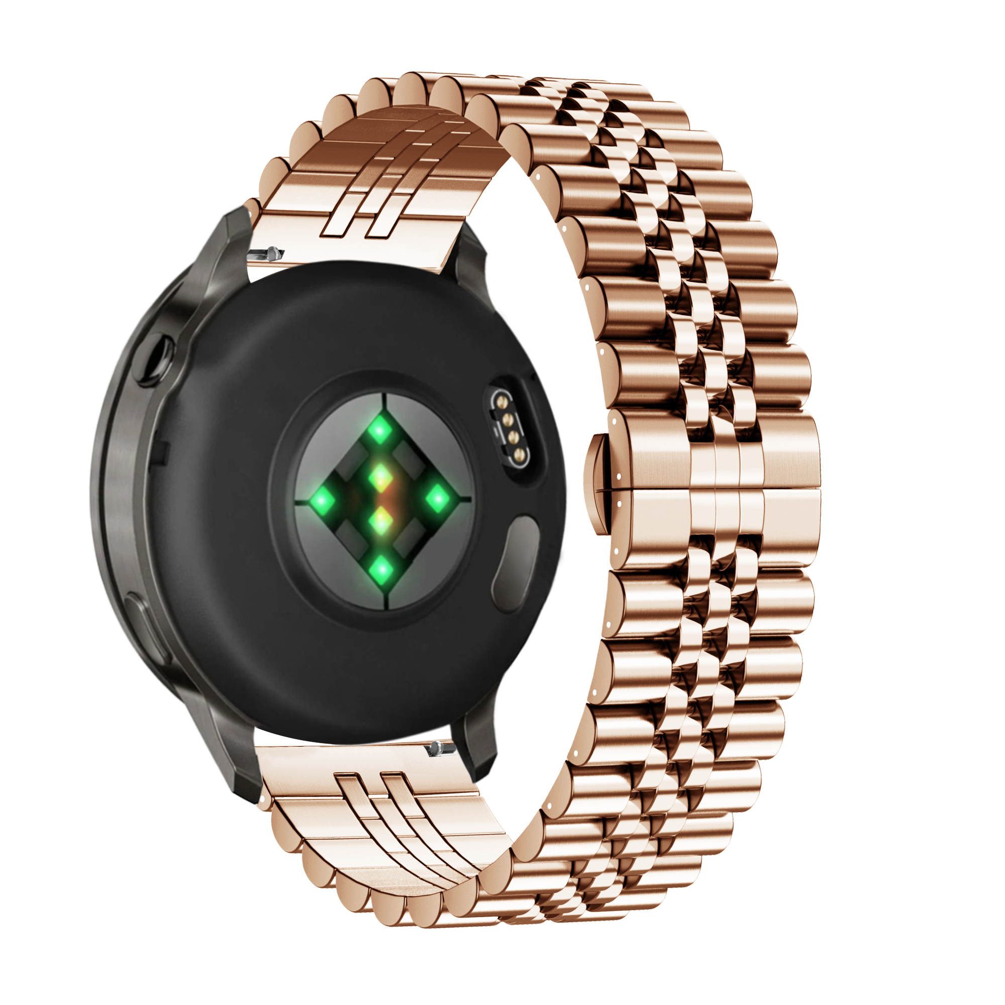 Bandz Garmin Venu 3s Steel Strap 'Jubilee' (Rose Gold)