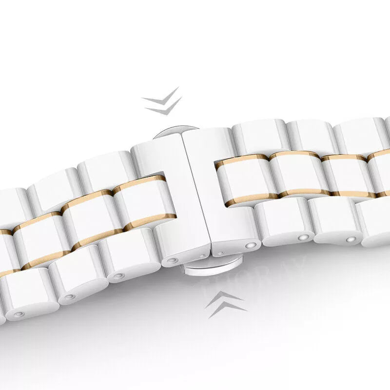 Huawei Watch GT 6 - 41mm Ceramic Strap (White/Gold)