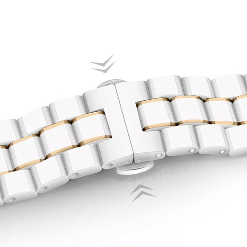 Huawei Watch 5 - 42mm Ceramic Strap (White/Gold)