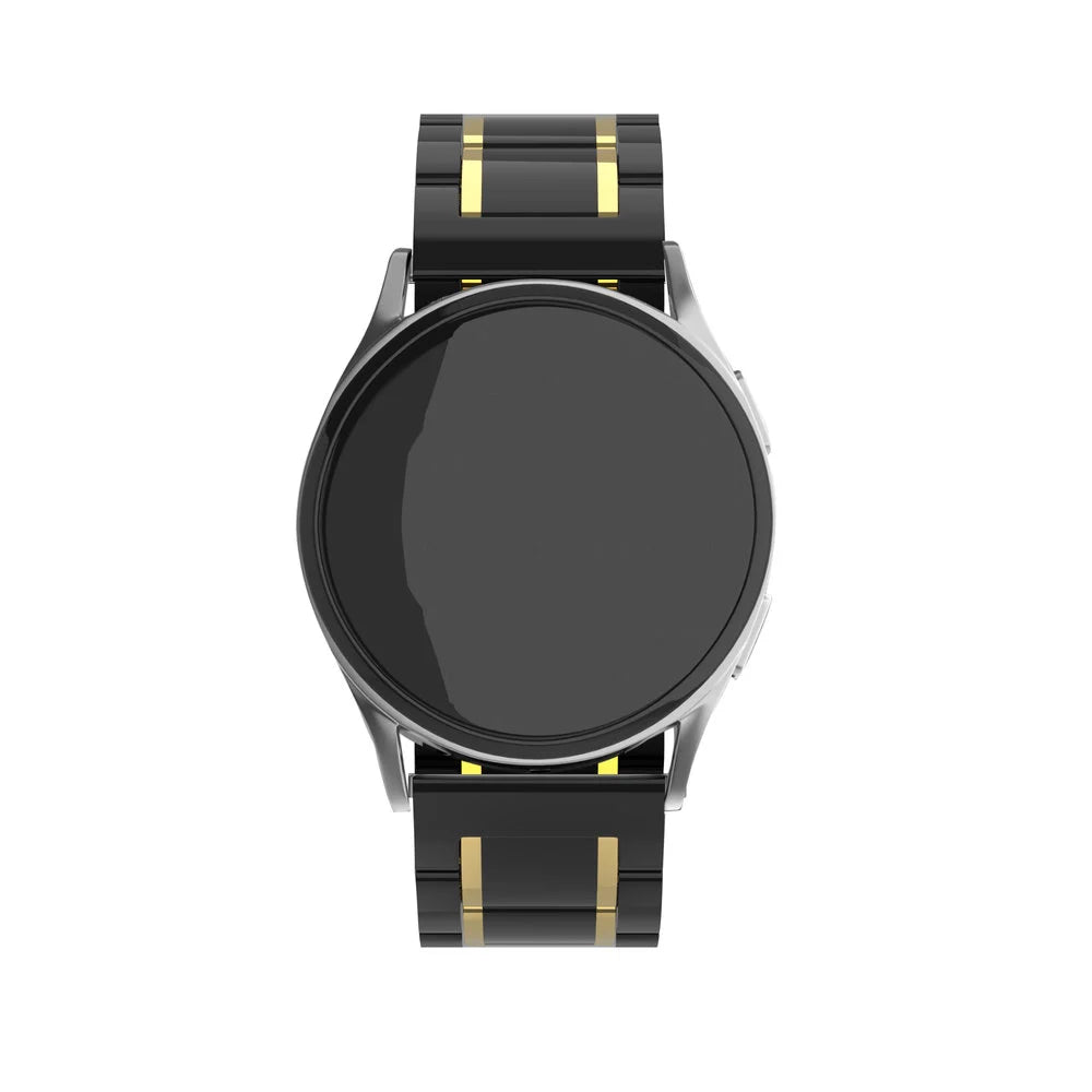 Fossil Gen 5e - 42mm Ceramic Link Bracelet (Black/Gold)