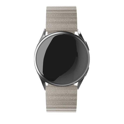 Amazfit GTR Mini Leather Loop Strap (Khaki)