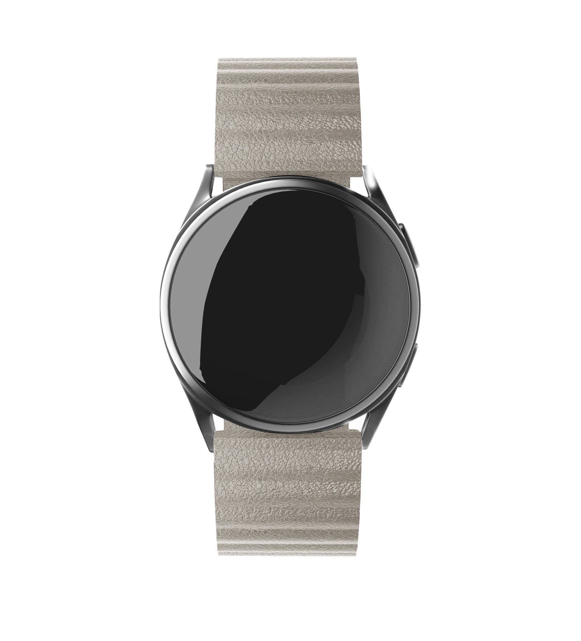 Withings Steel HR Sport Leather Loop Strap (Khaki)