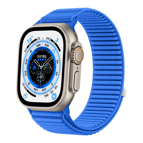 Apple Watch Ultra Wave Nylon Strap (Royal Blue)