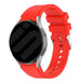 Samsung Galaxy Watch 7 - 44mm Silicone Strap Perfect Fit (Red)