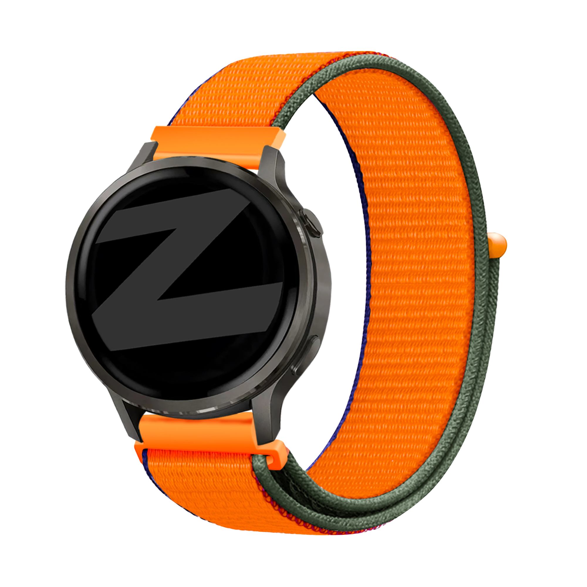 Bandz Garmin Forerunner 255s Nylon Loop Strap (Kumquat)